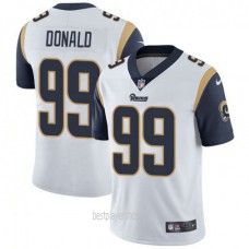 Aaron Donald Los Angeles Rams Mens Game White Jersey Bestplayer
